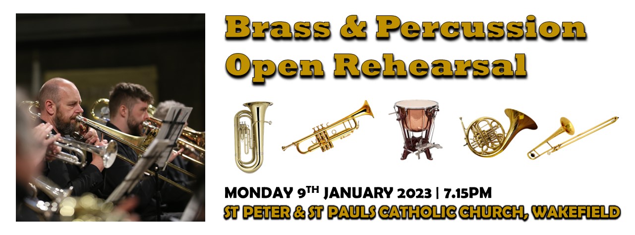 Brass & Percussion Open Rehearsal