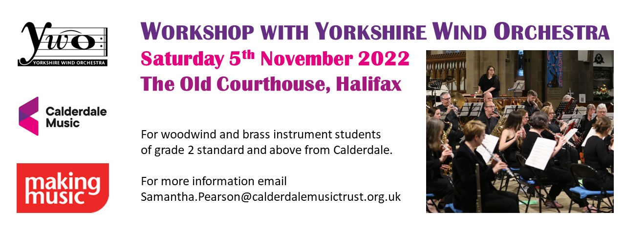 Workshop with Calderdale Music